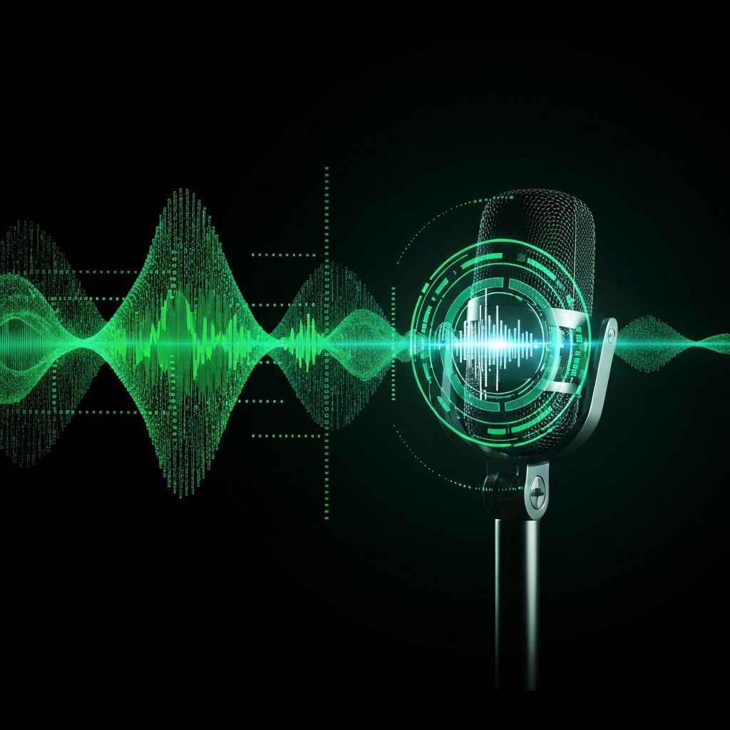 Speech Recognition technology visualization